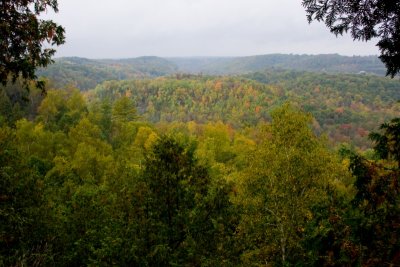 View from the Devil's Pulpit - Caledon