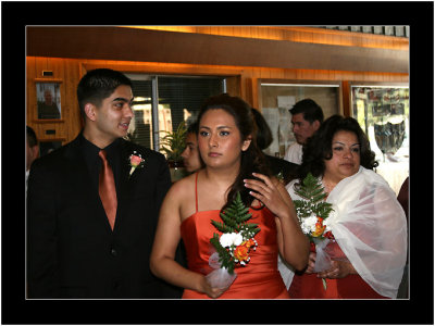 before the ceremony