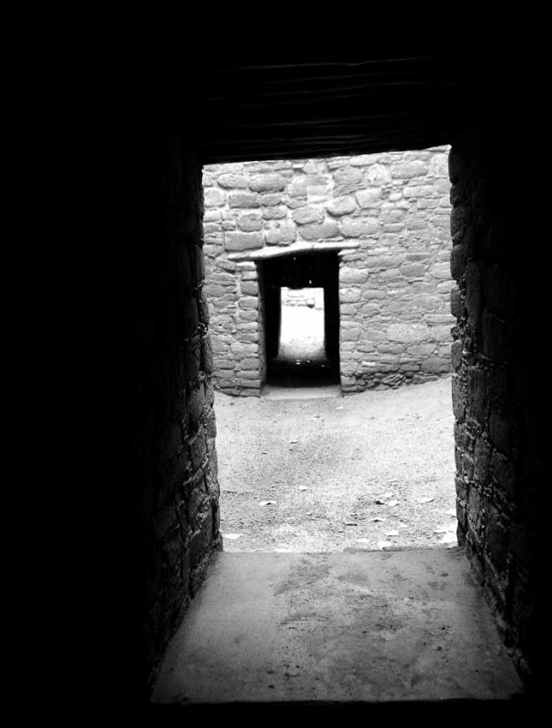 Doorways, Aztec Ruins, New Mexico