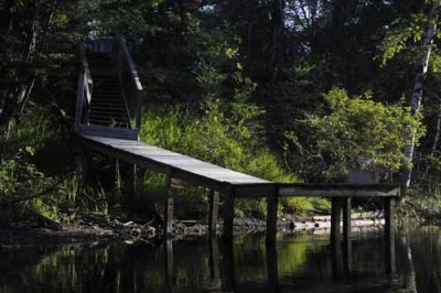 Kayak on Au Sable River, 09  07