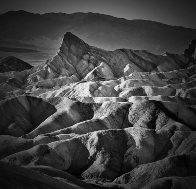 Zabriskie Point B&W