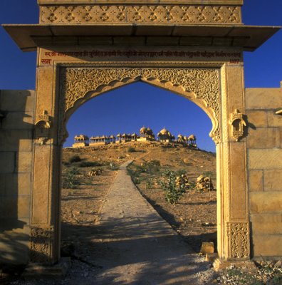 Jaisalmer Hillside Burial Ground