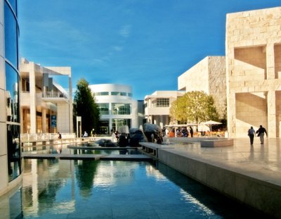 Getty Center Courtyard