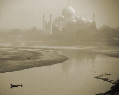 Taj Mahal in the Mist