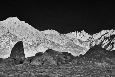 Mt Whitney in Infrared