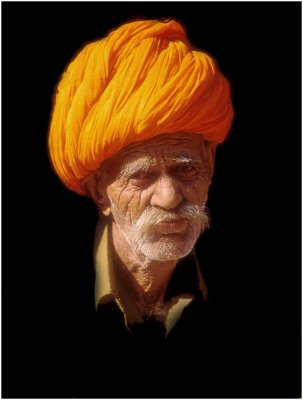 Orange Turban