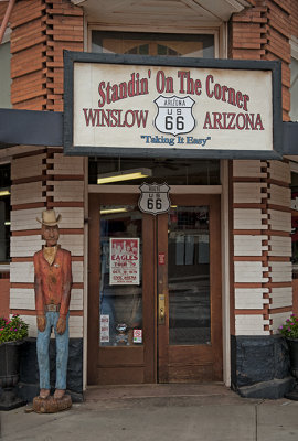 'Taking It Easy' in Winslow Arizona