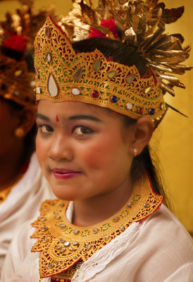 Dancer at Temple Celebration - 1