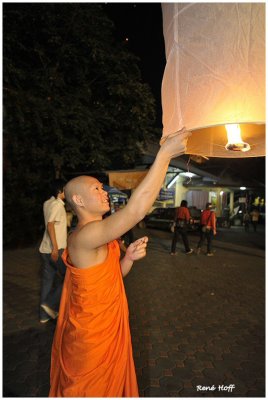Loï Kratong Festival Chiang Mai Thaïland