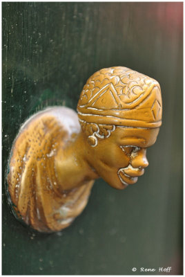 Venezian door knob