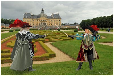 Escrime artistique  Vaux le Vicomte