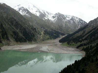 Big Almaty Lake, dr fljande art hckar