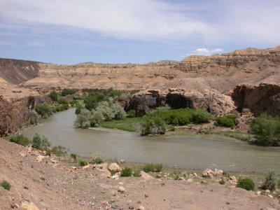 Yellow Canyon och Charynfloden