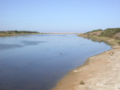 Yttre delen av Oued Massa