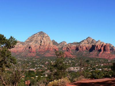 View of Sedona from Airport Mesa