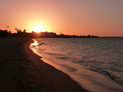 Sunset at Wyndham beach