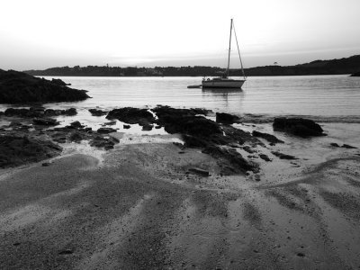 Yacht in bay 1 BW.jpg