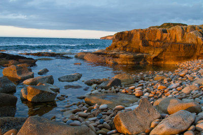 Lots and lots of rocks, but in nice light