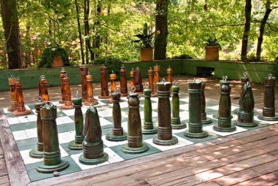 Oversized Chess Deck