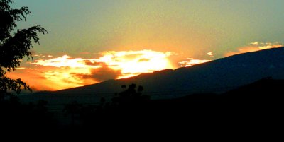 January 1 - First Sunrise of 2011 - Slopes of Haleakala(House of the Sun), Maui, Hawaii