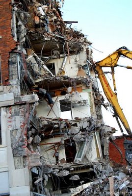 February 6 - Before Construction - destruction