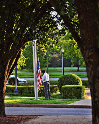 Framed - Keeper of the Flag