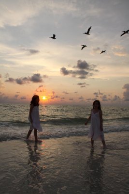 Sunset on the Beach