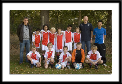 Emos D3 2008 / 2009 - Team, spelers en begeleiders