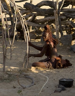 Himba lady