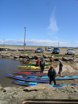 Aboiteau Wharf/Beach NB