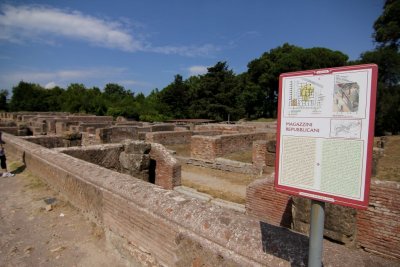 The Ruins at Ostia Antica