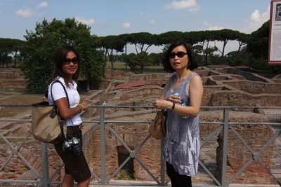 The Ruins at Ostia Antica