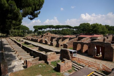 The Ruins at Ostia Antica