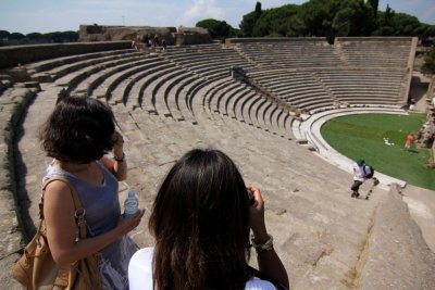 The Ruins at Ostia Antica