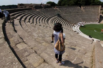 The Ruins at Ostia Antica