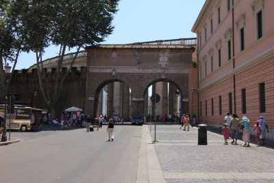 Entrance to the Vatican