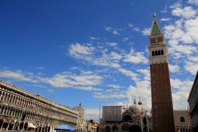Venice's Duomo and bell tower