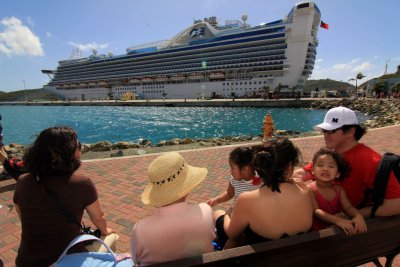 Around the port in St. Thomas