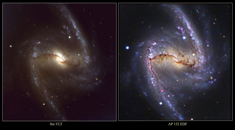 Deep in the core of NGC 1365