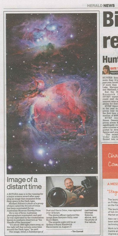 Newcastle Herald 28 July 2010