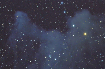 Witchhead Nebula close-up