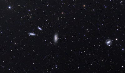 Galaxy Quartet in Grus (Full size image 3.4meg)
