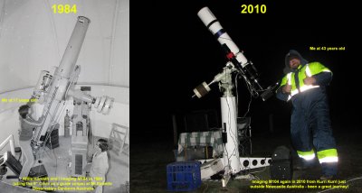 26 years of imaging M104