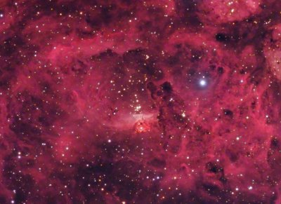 NGC 6357 crop of central nebula (1.0 meg)