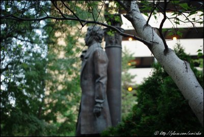 Pushkin's memorial