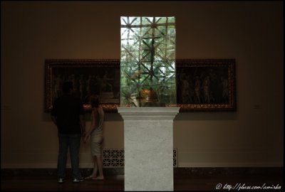 In the museum