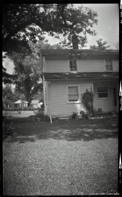 Image rescued from exposed 616 Kodak Verichrome Pan roll