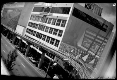 Downtown Miami with Kodak Vest Pocket model B