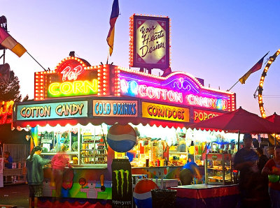 SM County Fair-- Cotton Candy