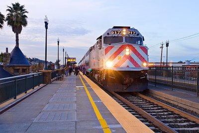 Caltrain at San Carlos